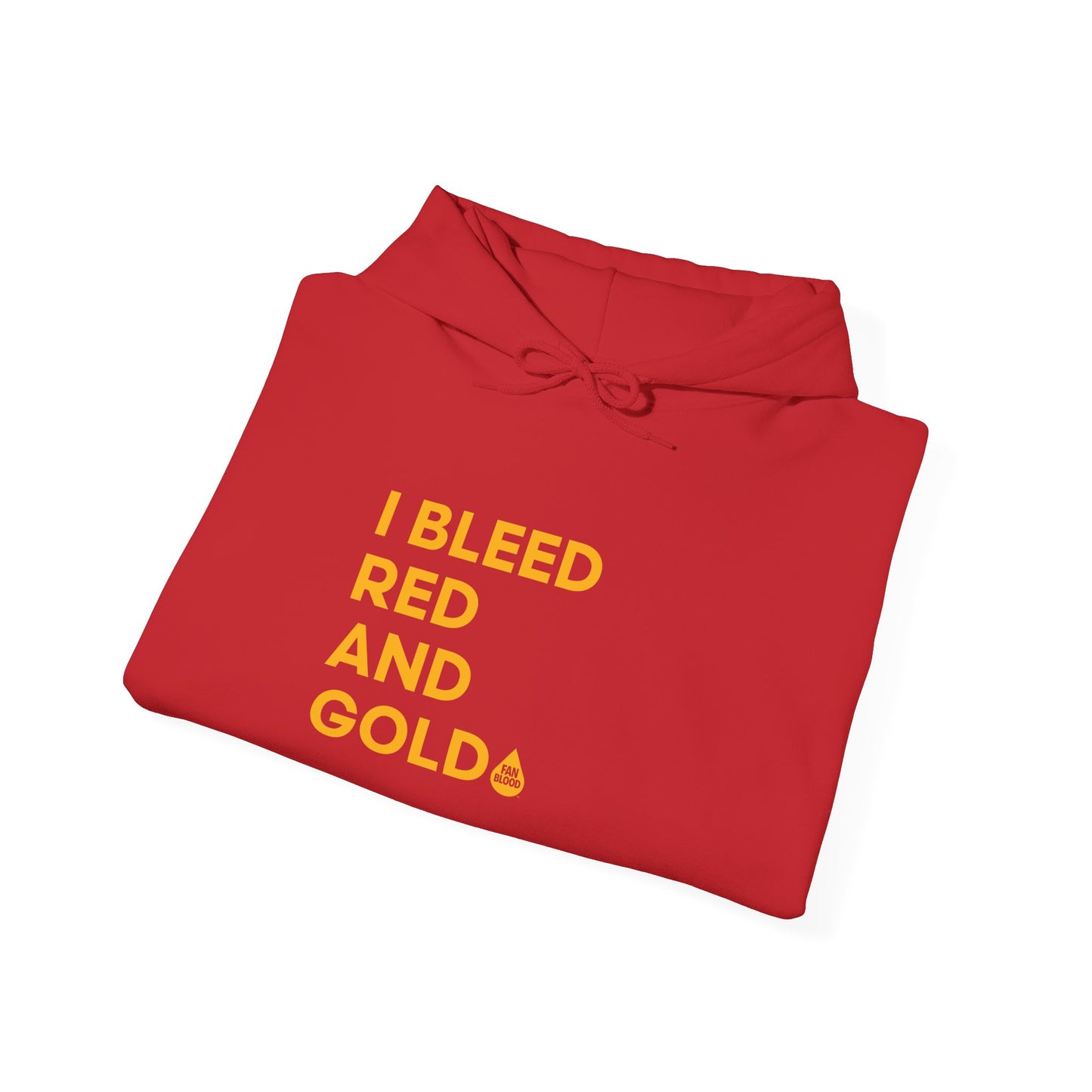 I Bleed Red & Gold Midwest Hoodie