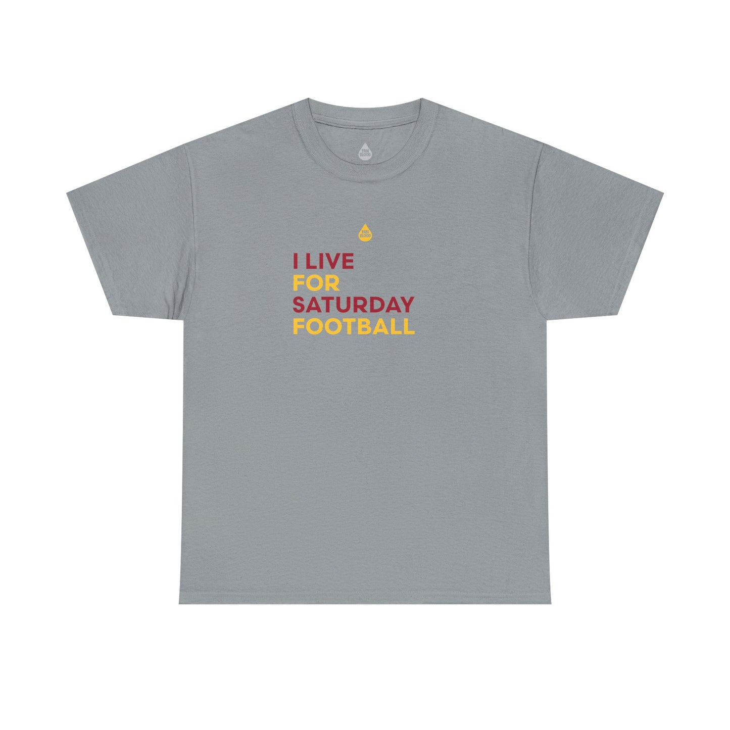 Cardinal & Gold Saturday Football T-Shirt