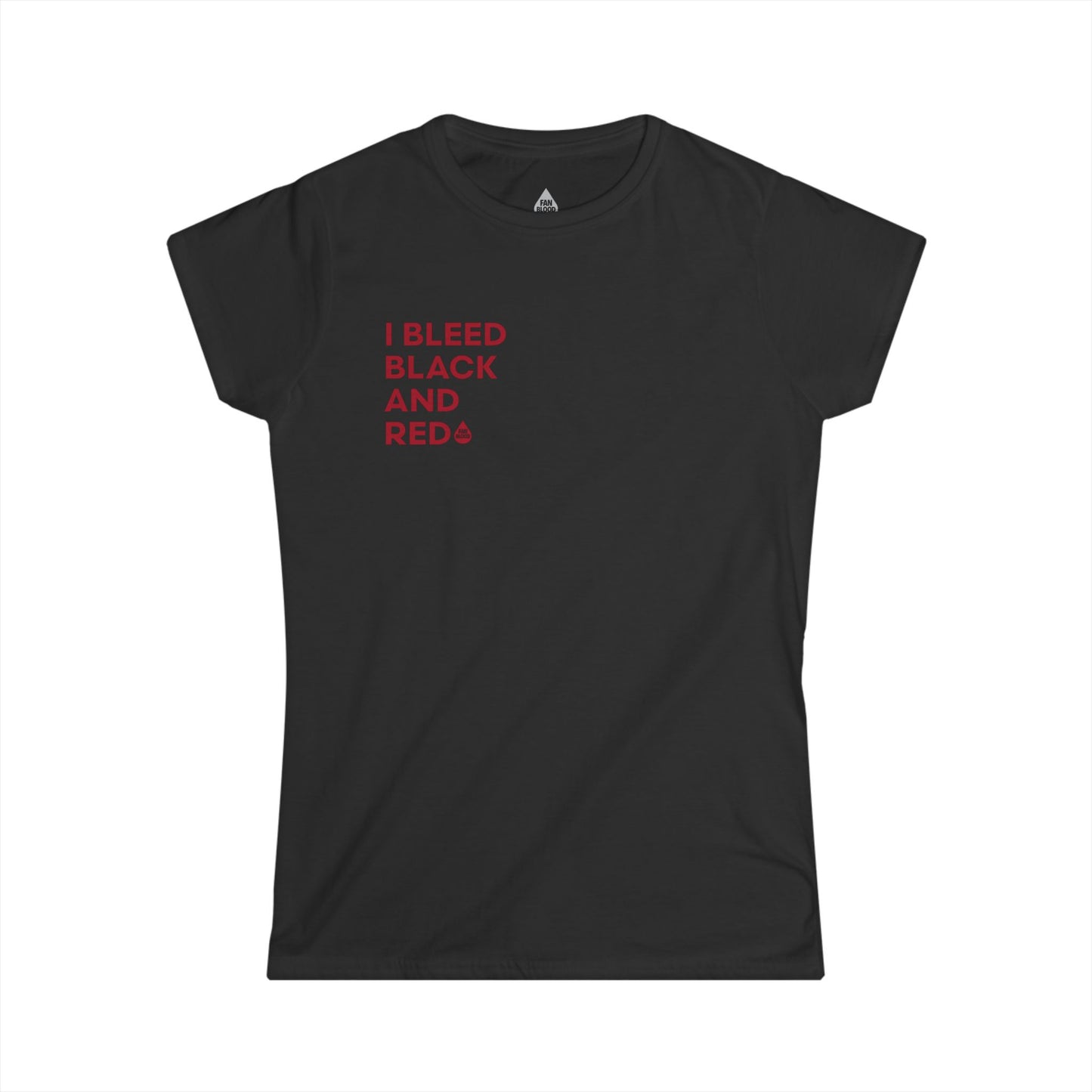 I Bleed Black & Red Women's T