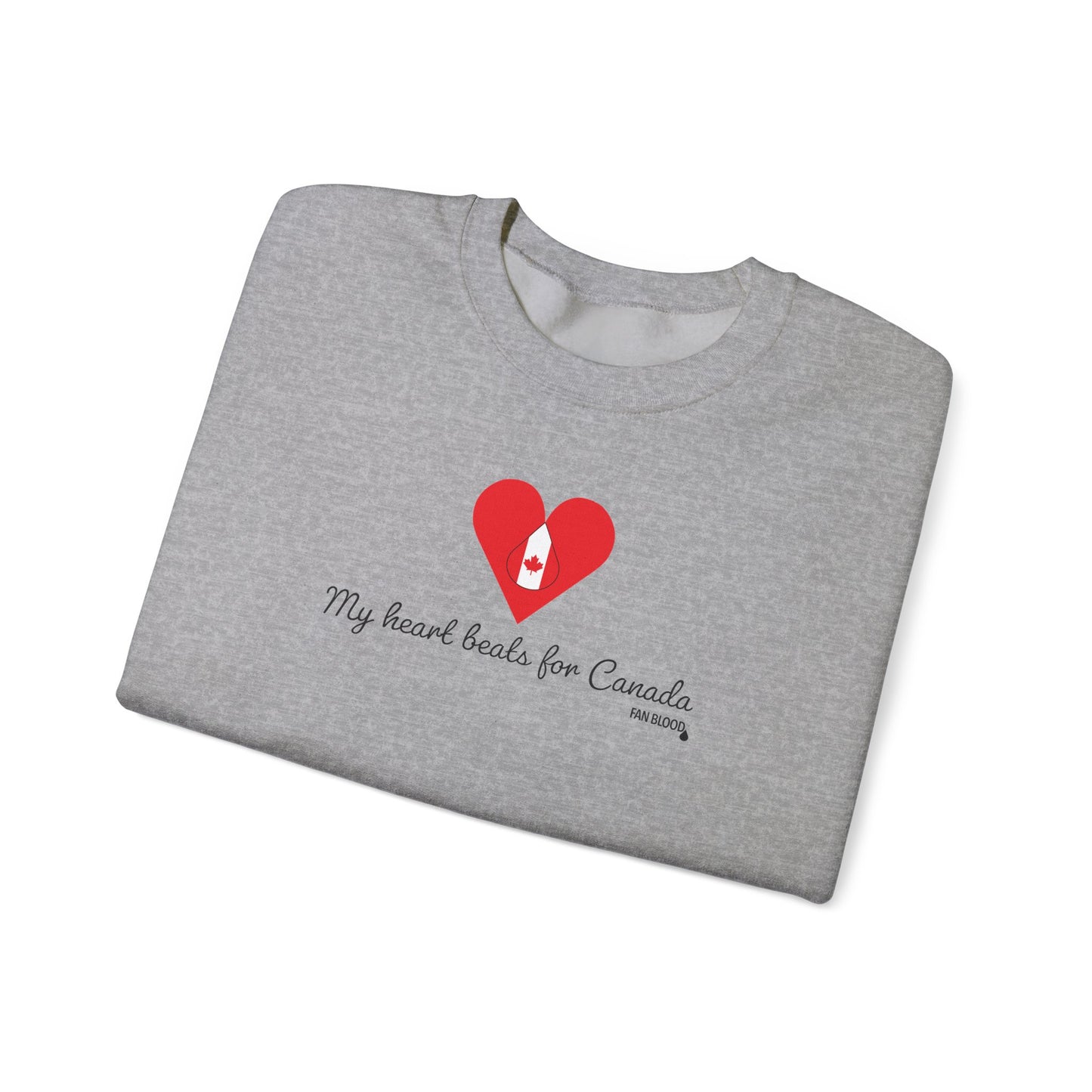 Canada Heart Beats Sweatshirt