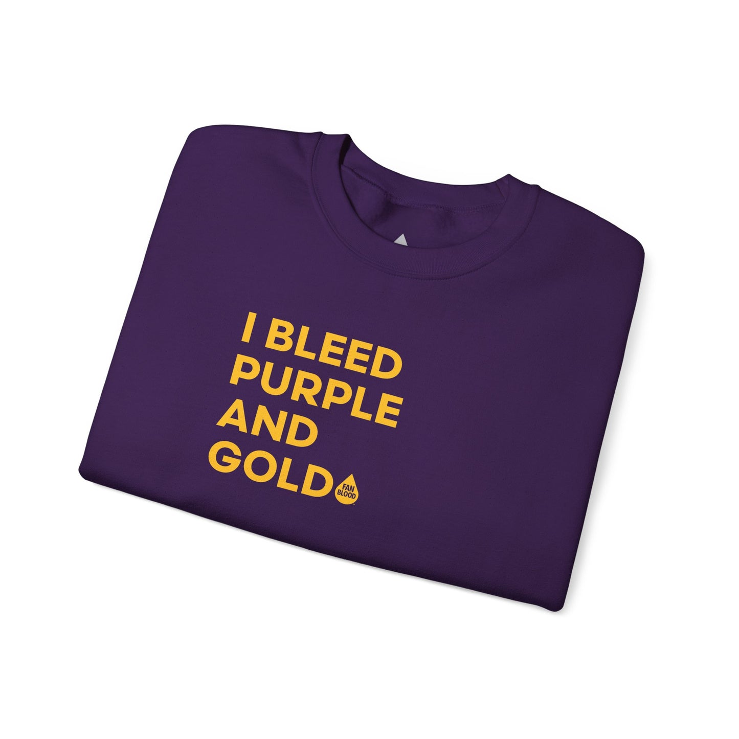 I Bleed Purple & Gold Sweatshirt