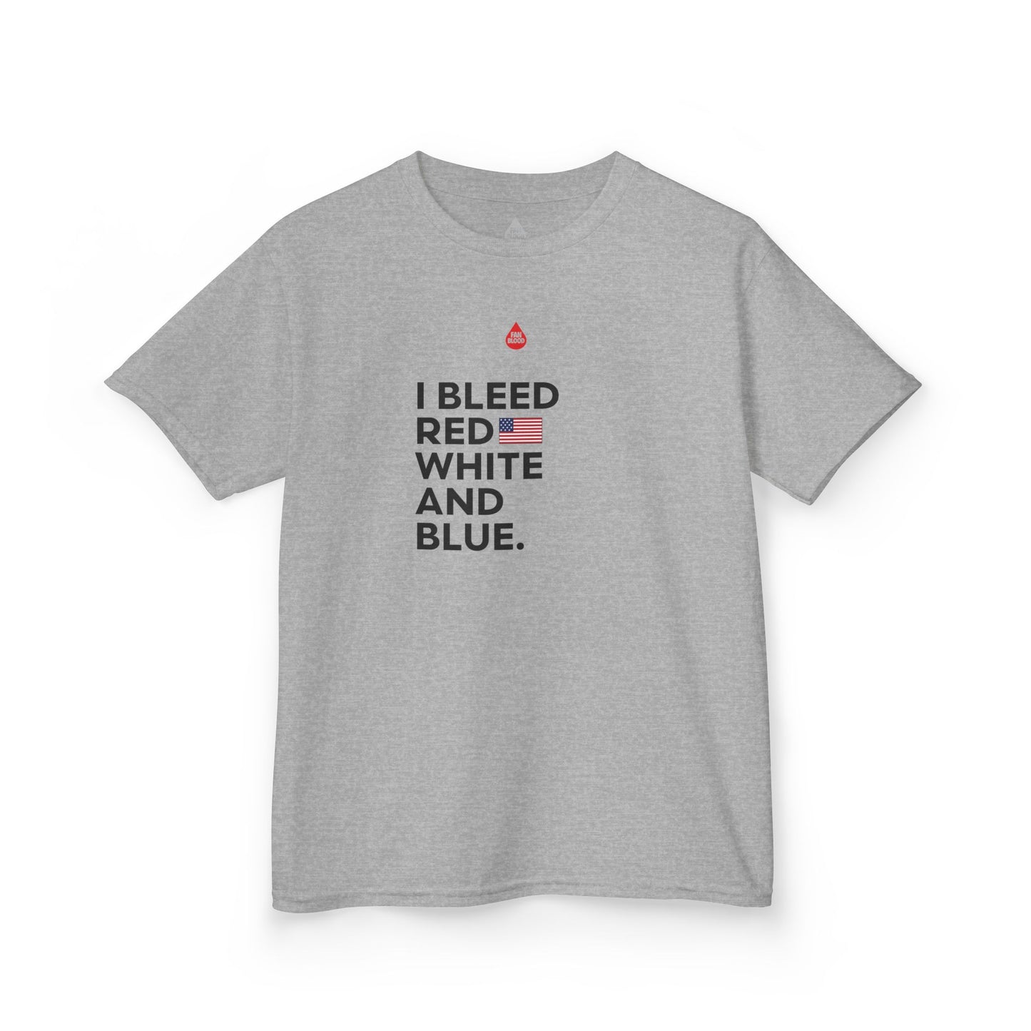 I Bleed Red, White And Blue Kid's T
