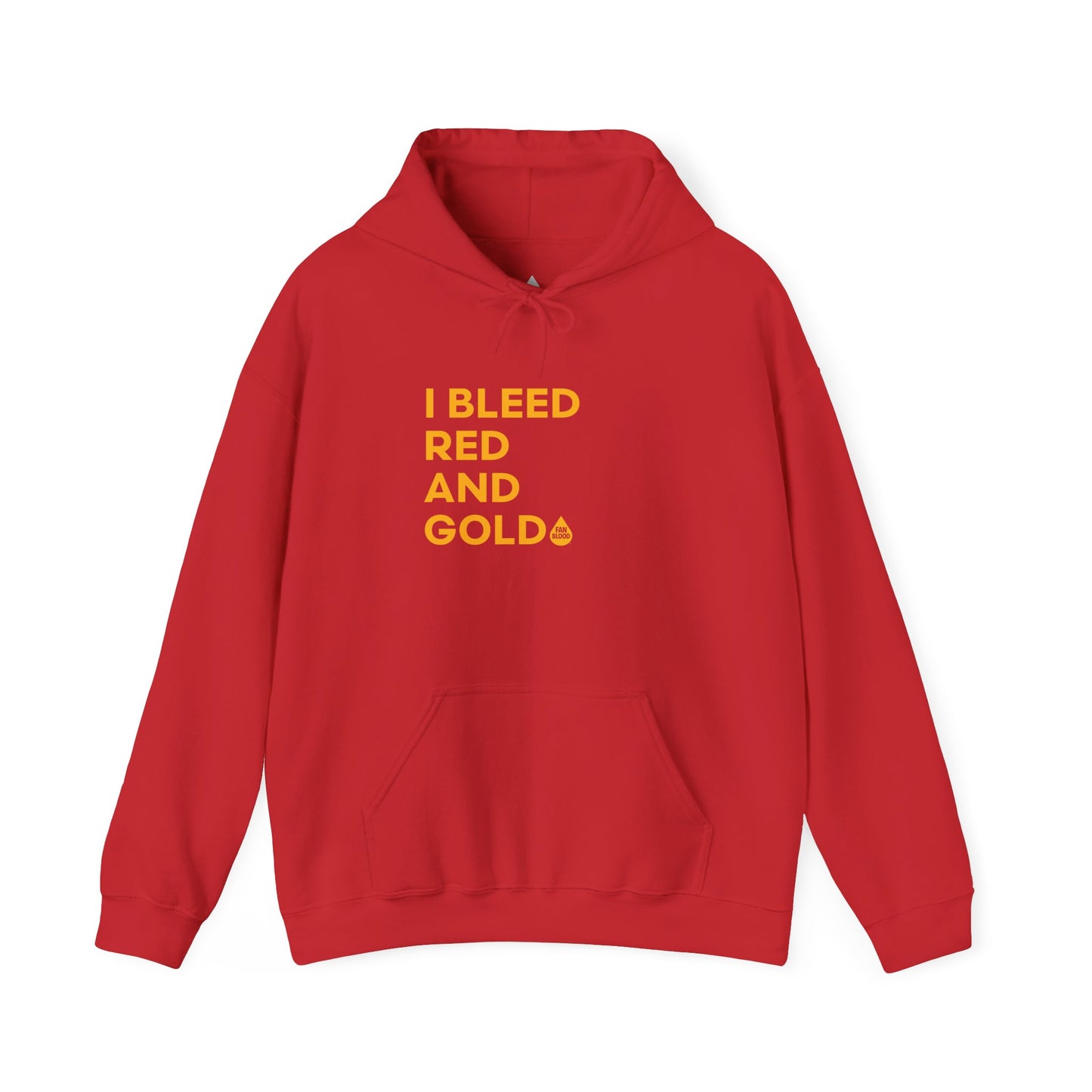 I Bleed Red & Gold Midwest Hoodie
