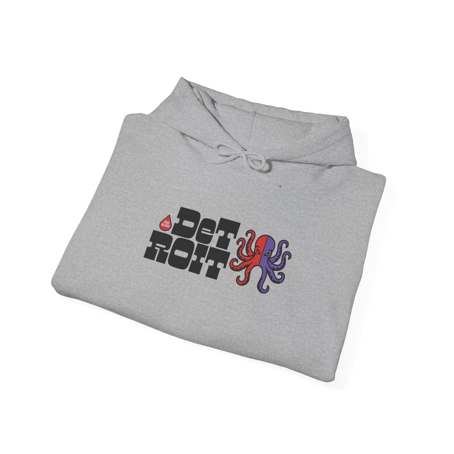 Retro Detroit Hockey Hoodie