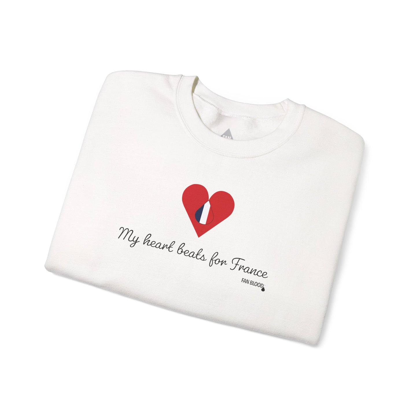 France Heart Beats Sweatshirt