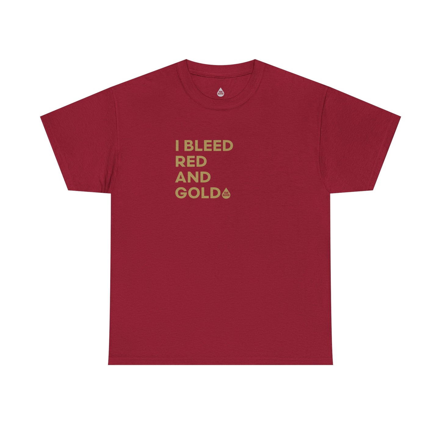 I Bleed Red & Gold T