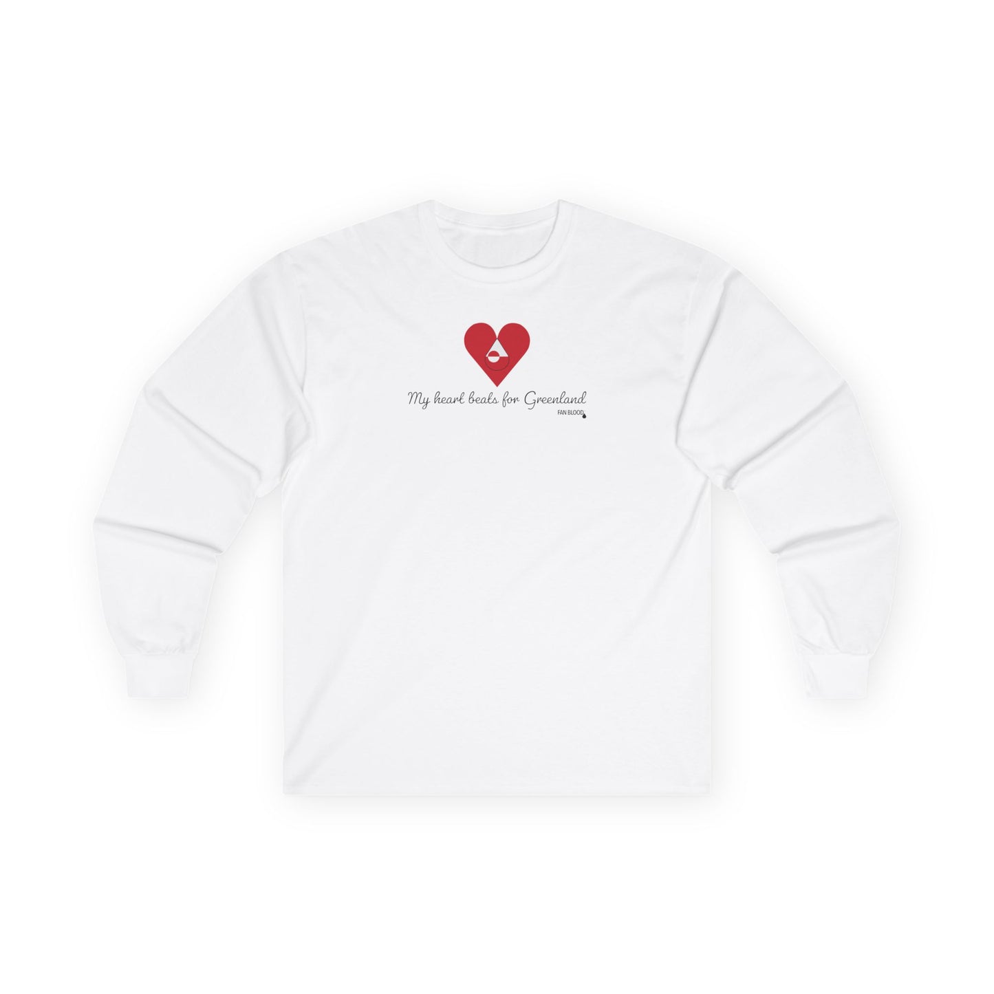 Greenland Heart Beats Long Sleeve T