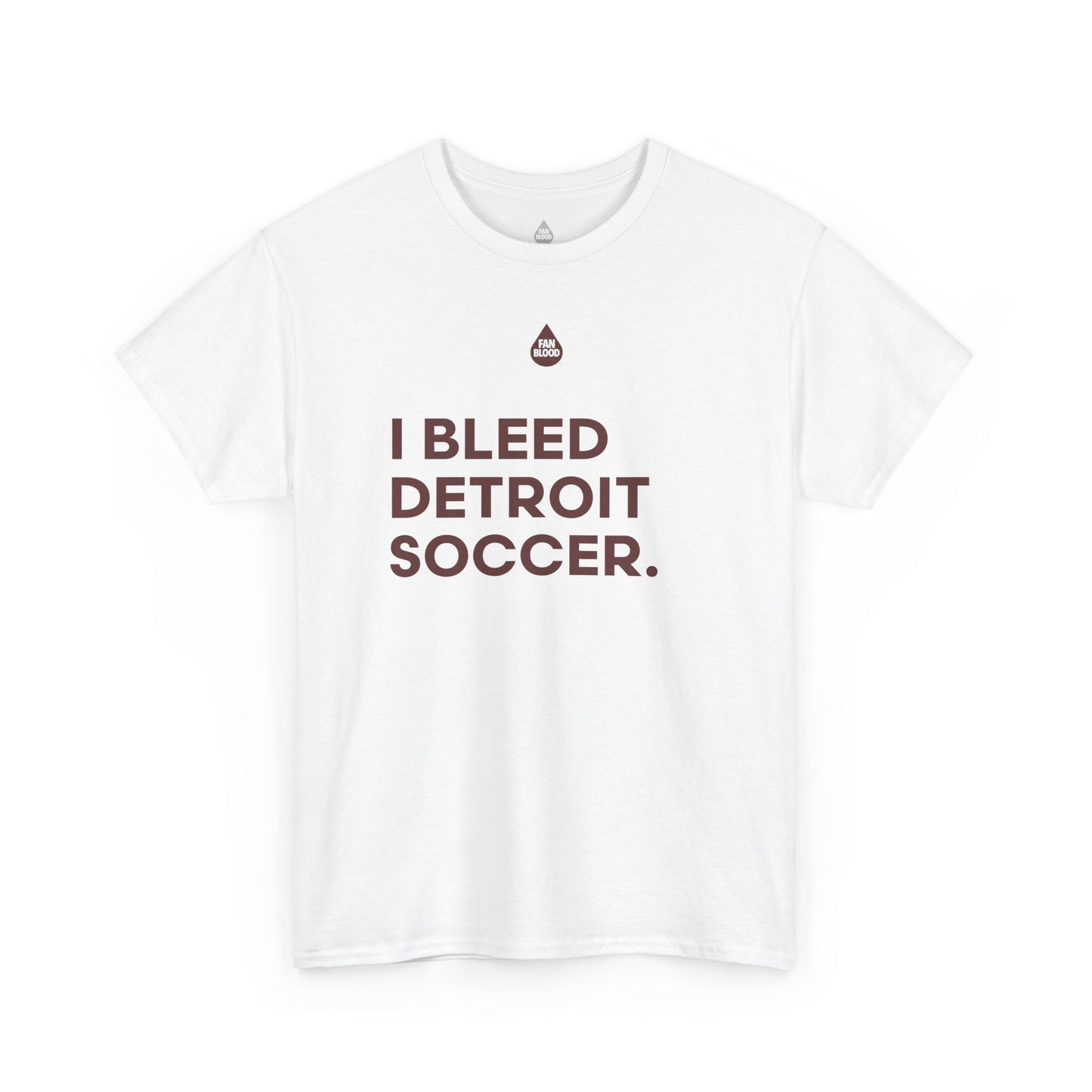 I Bleed Detroit Soccer T-Shirt