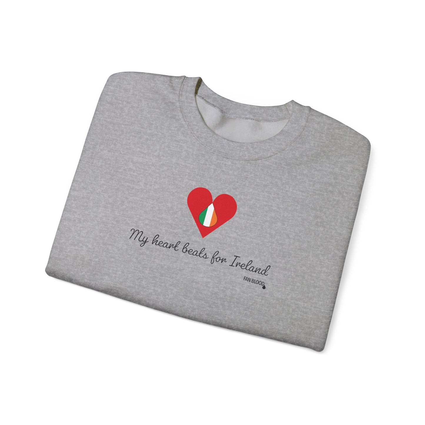 Ireland Heart Beats Sweatshirt