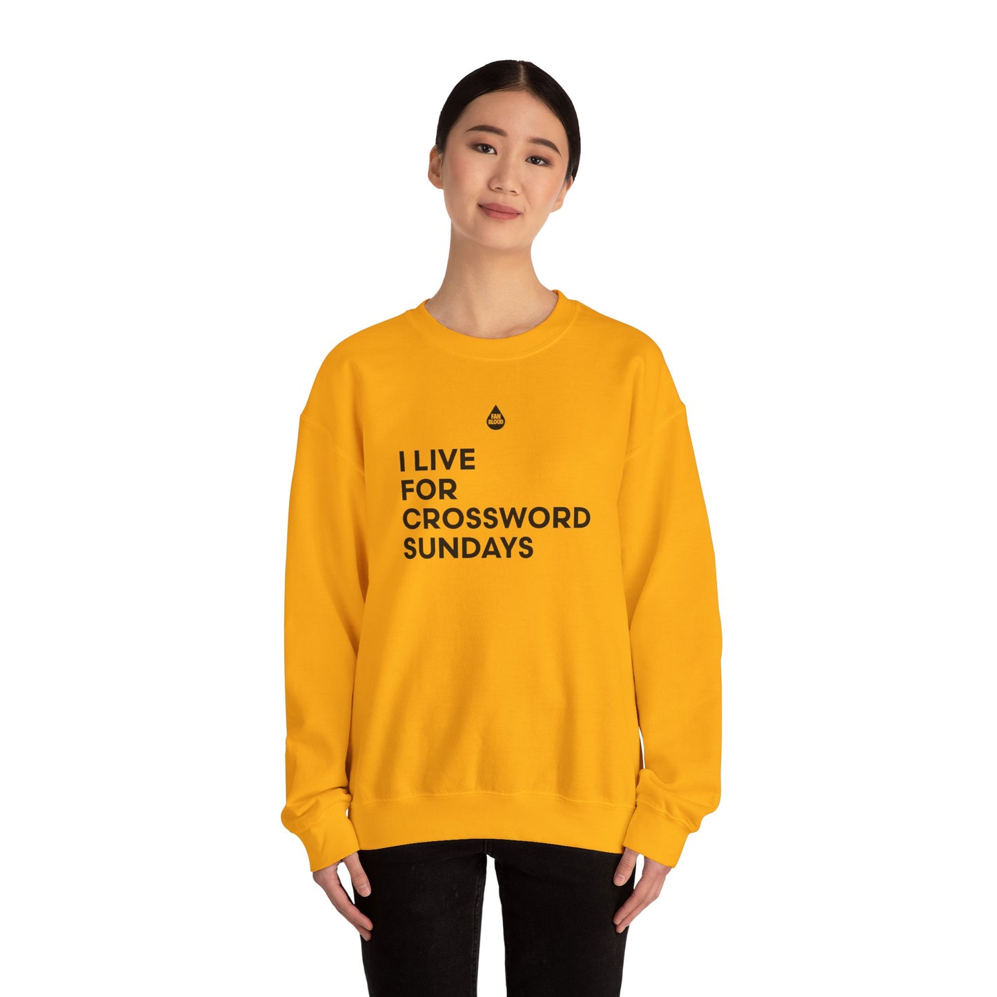 Live For Crossword Sundays Sweatshirt