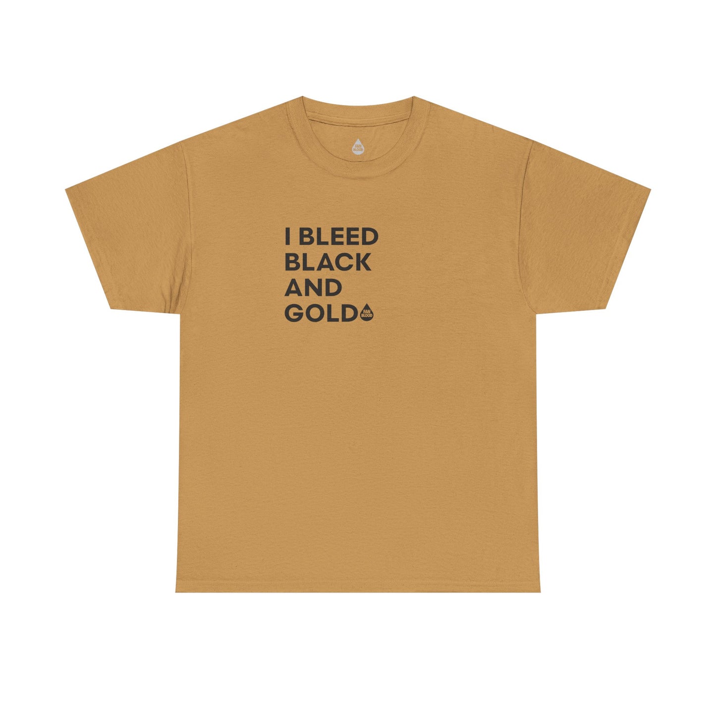 I Bleed Black & Gold T-Shirt