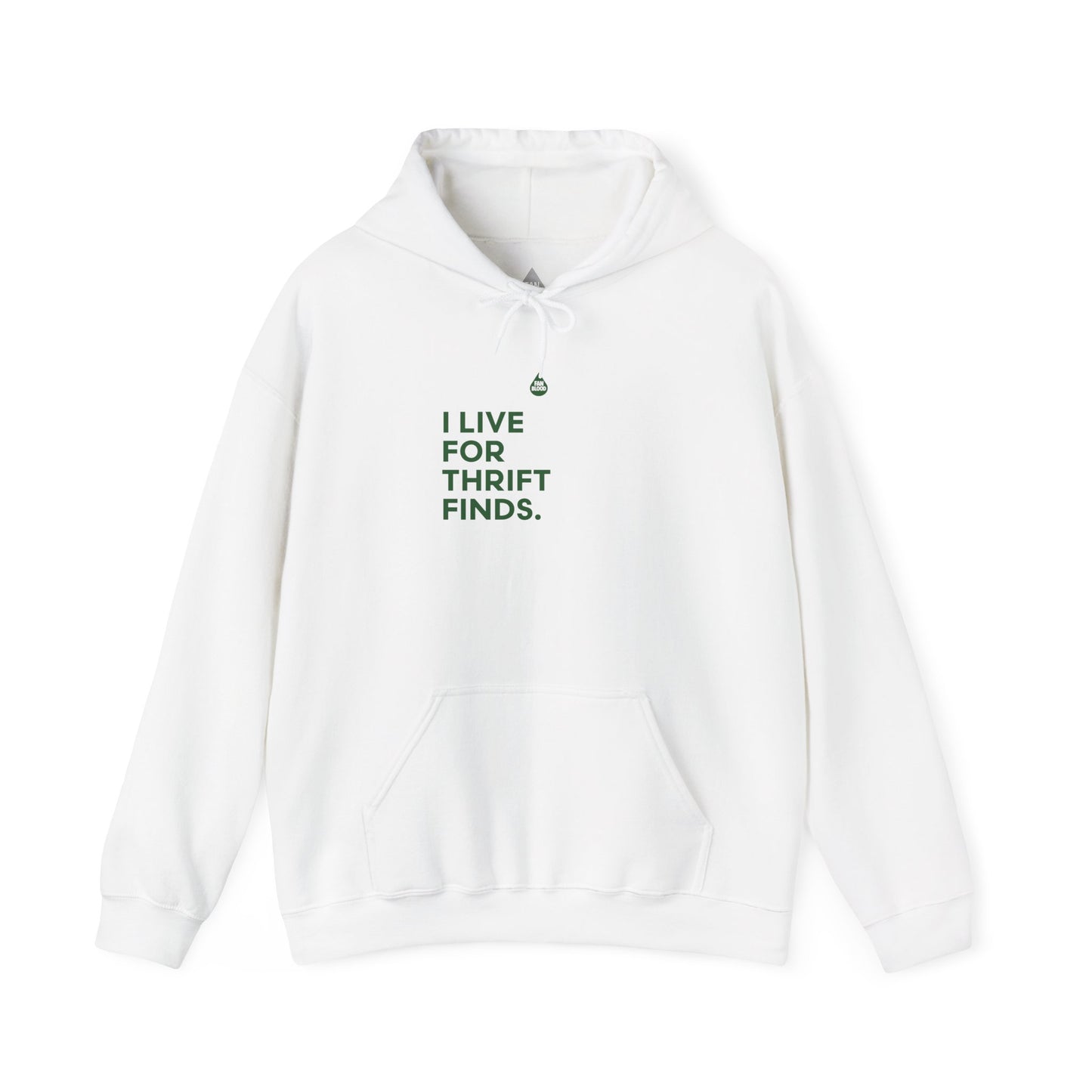 Live For Thrift Finds Hoodie
