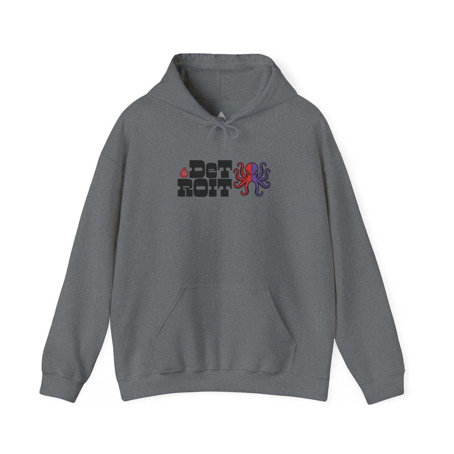 Retro Detroit Hockey Hoodie