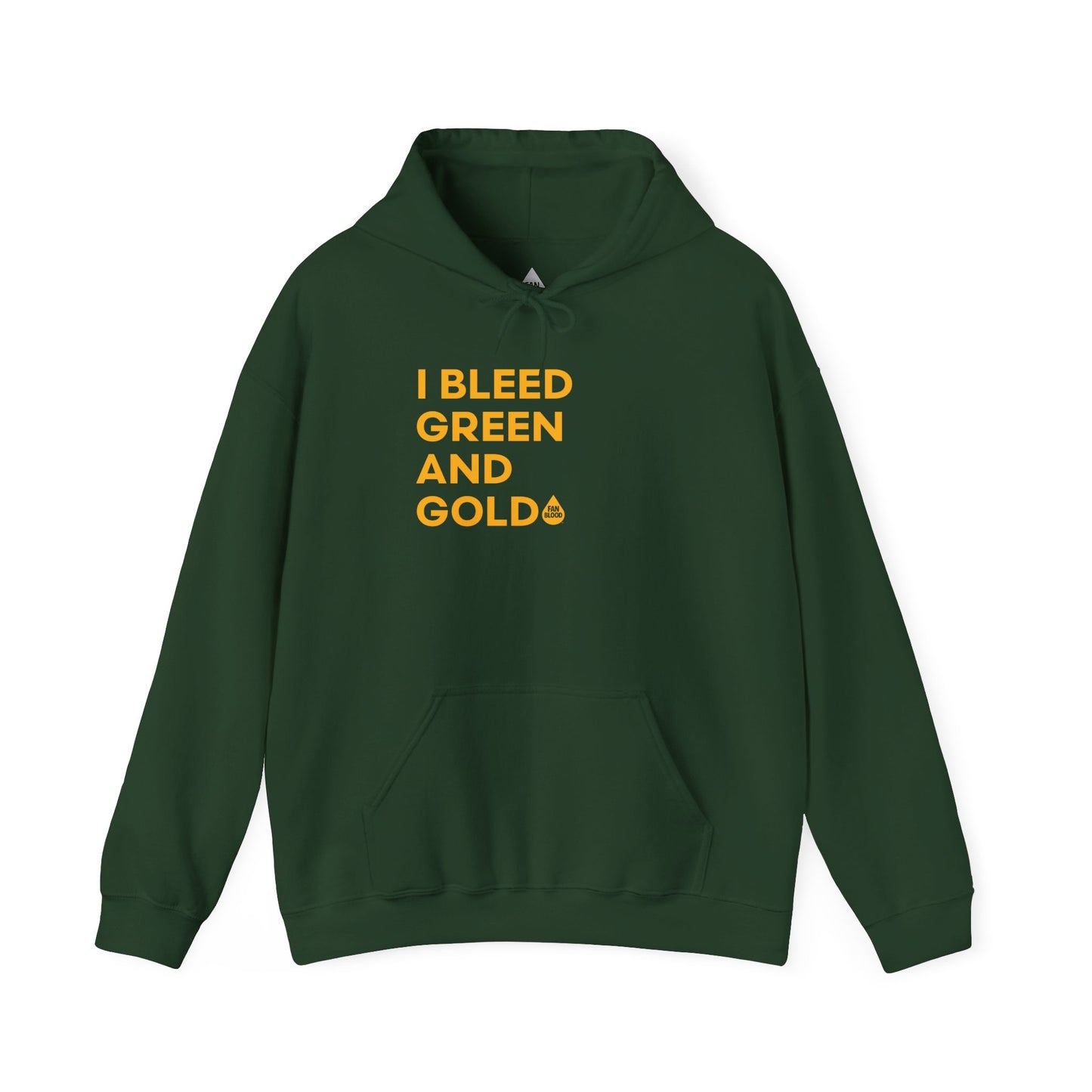 I Bleed Green & Gold Hoodie