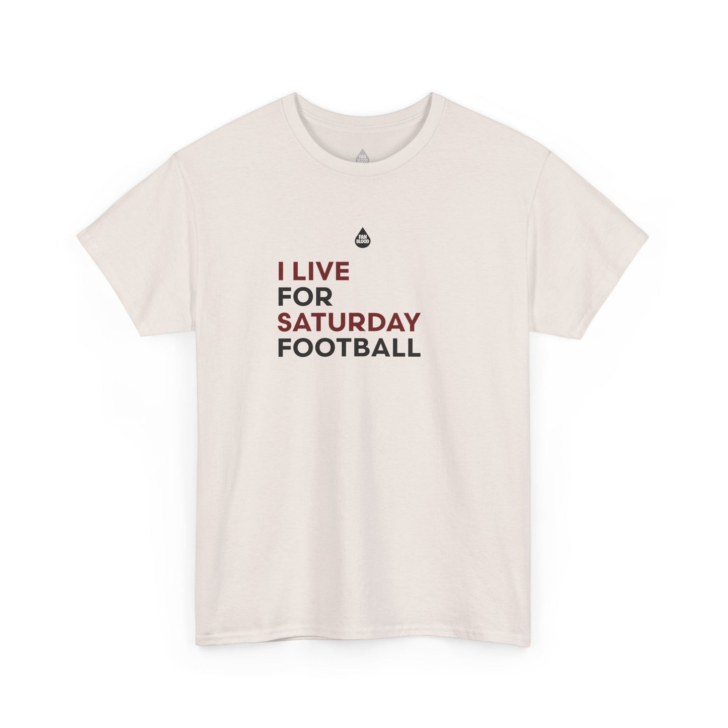 Garnet & Black Saturday Football T-Shirt