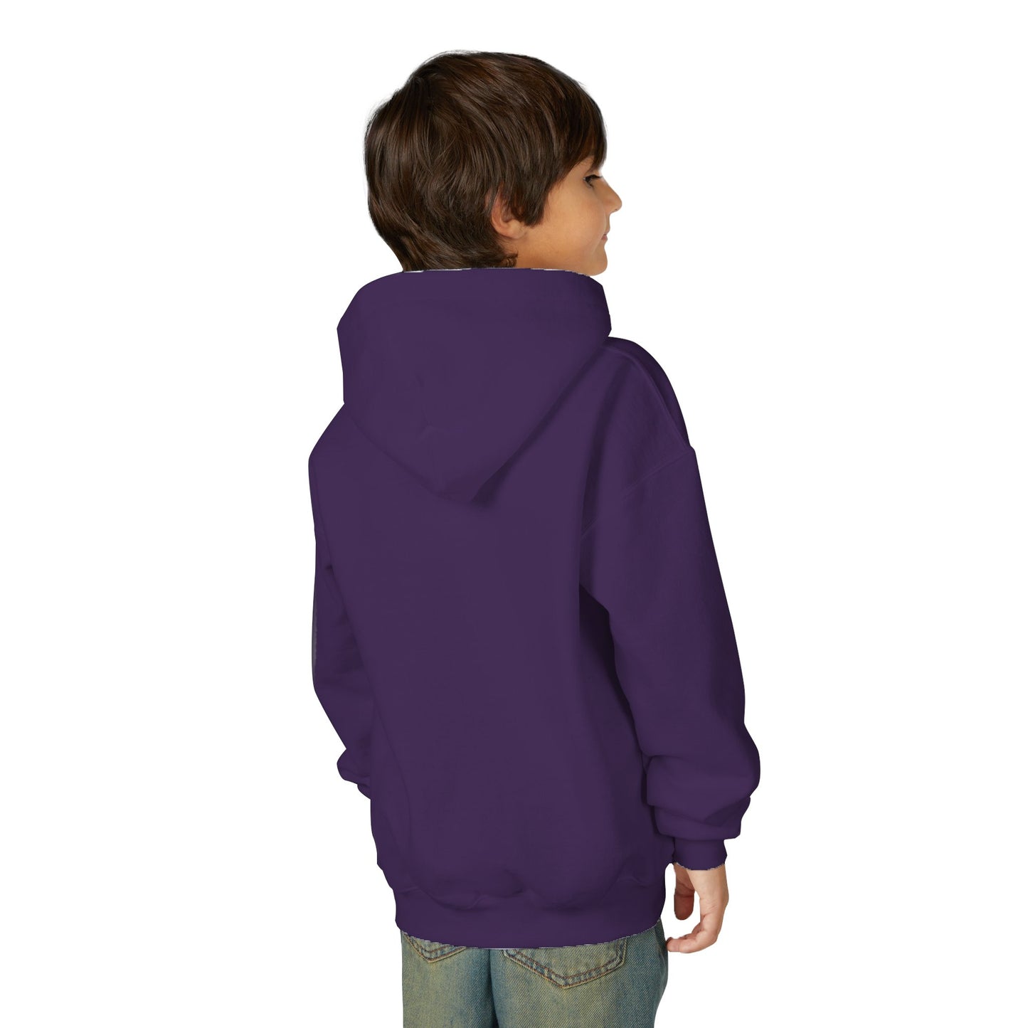 I Bleed Purple & Black Kid's Hoodie