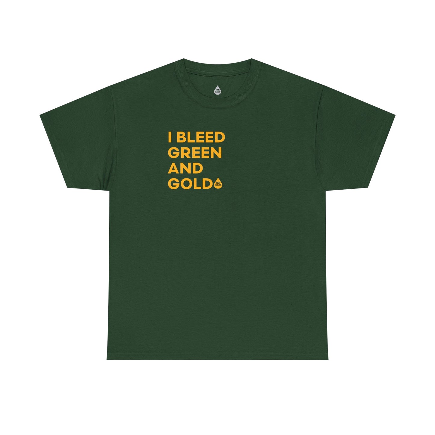 I Bleed Green & Gold T-Shirt