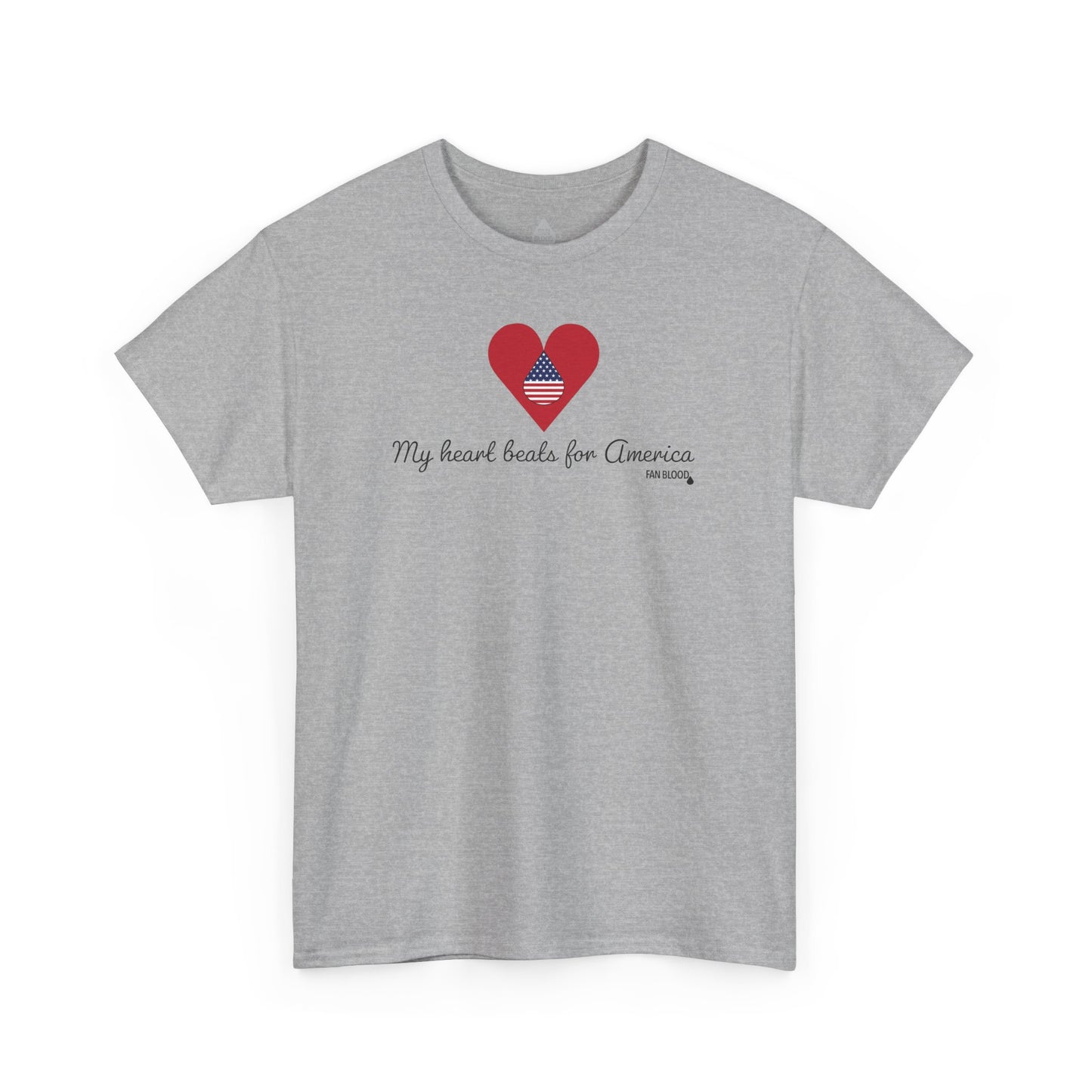 USA Heart Beats T-shirt