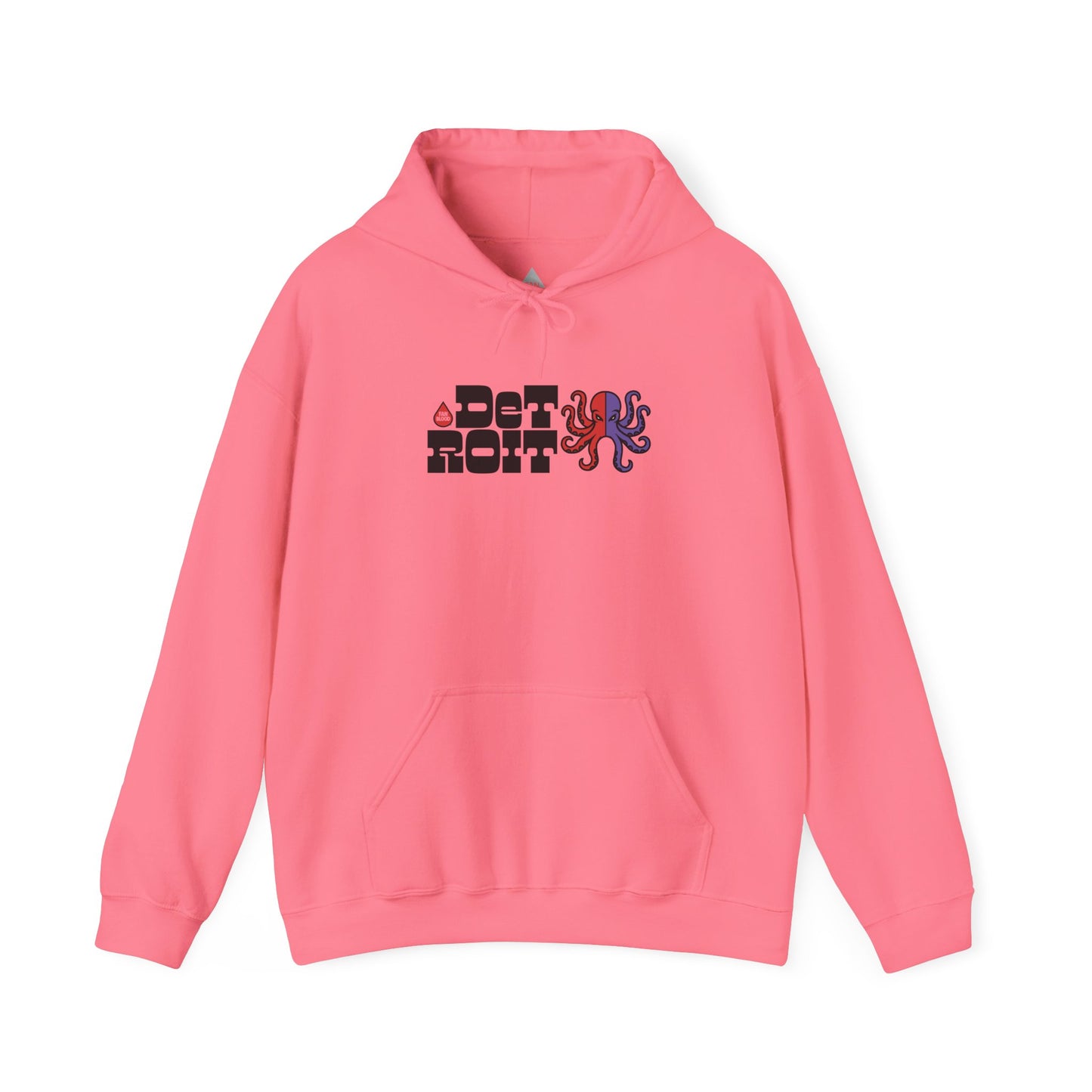 Retro Detroit Hockey Hoodie