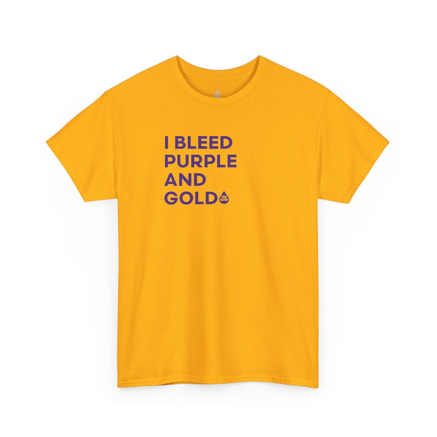 I Bleed Purple & Gold T-Shirt