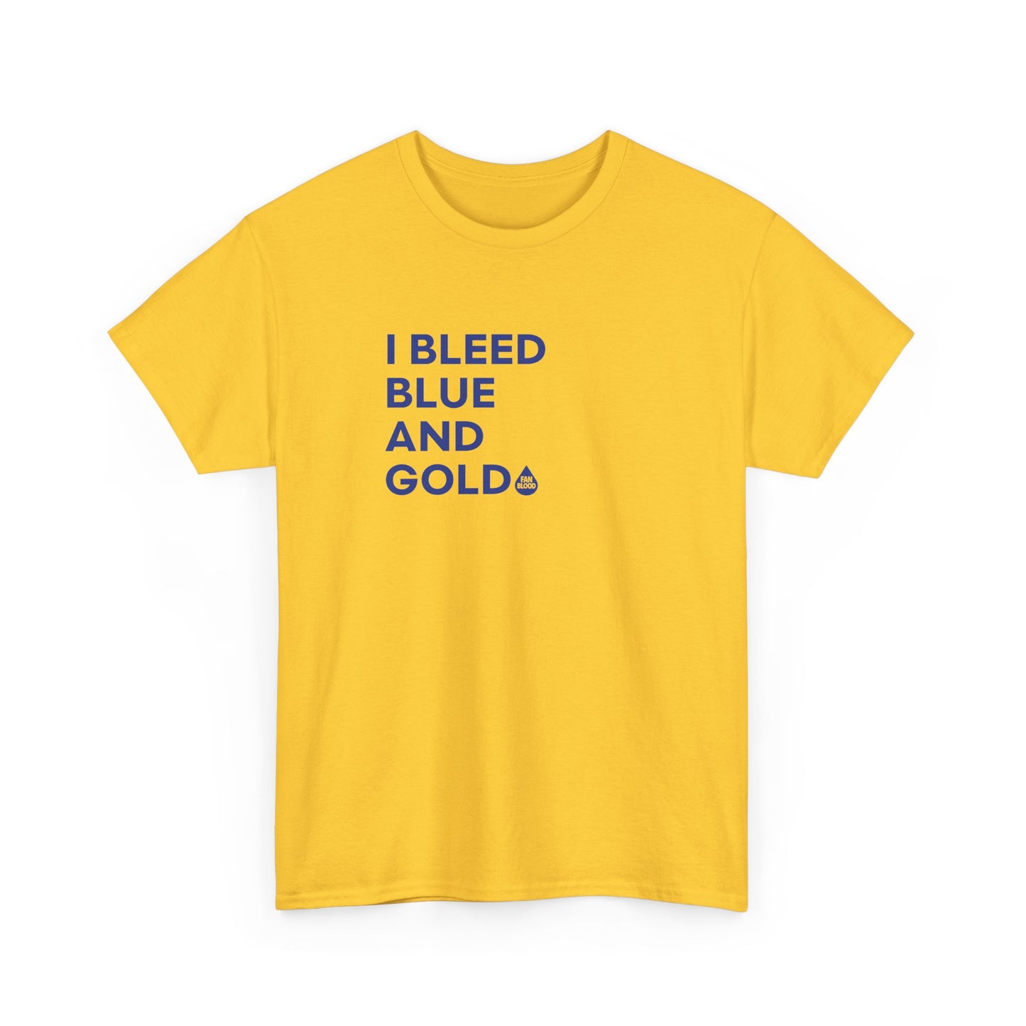 I Bleed Blue & Gold T