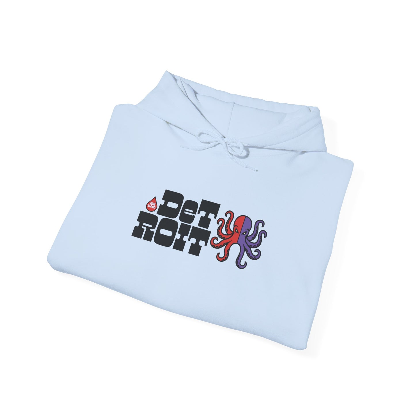 Retro Detroit Hockey Hoodie