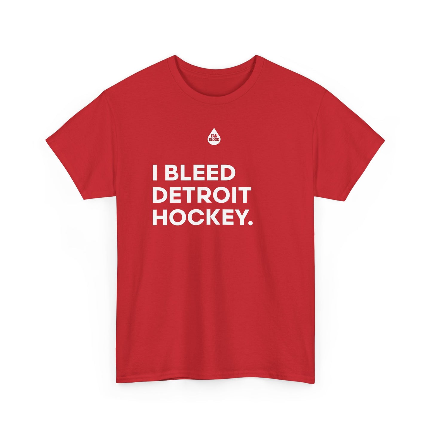 I Bleed Detroit Hockey T-Shirt