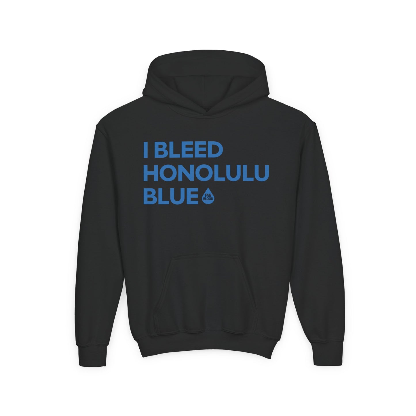 I Bleed Honolulu Blue Kid's Hoodie