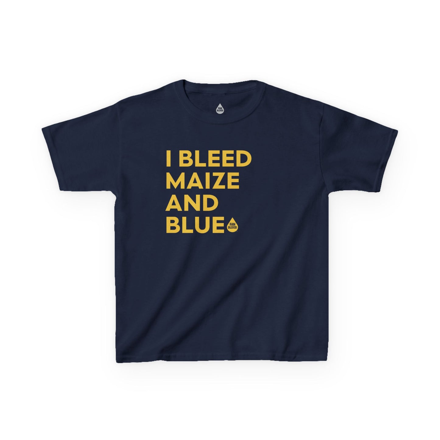 I Bleed Maize & Blue Kid's T