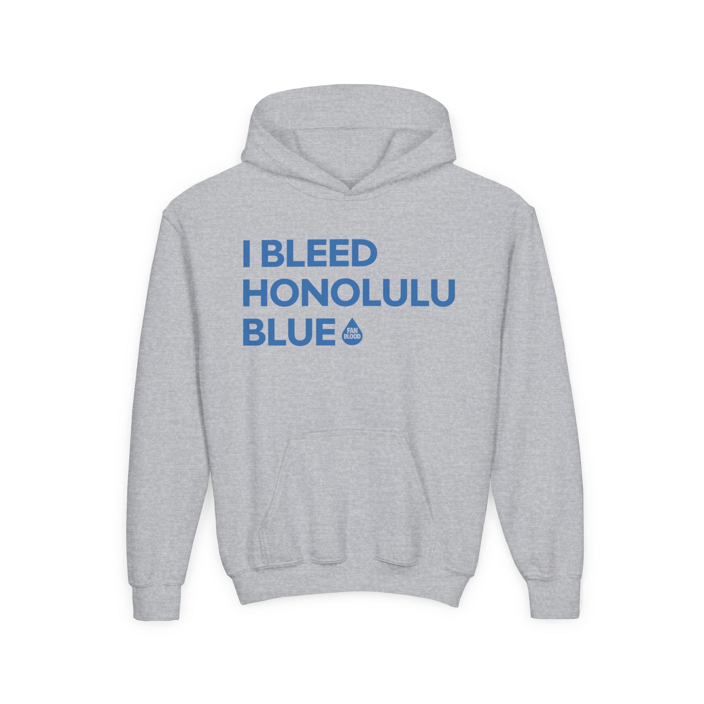 I Bleed Honolulu Blue Kid's Hoodie
