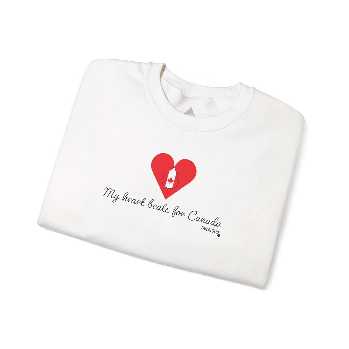 Canada Heart Beats Sweatshirt