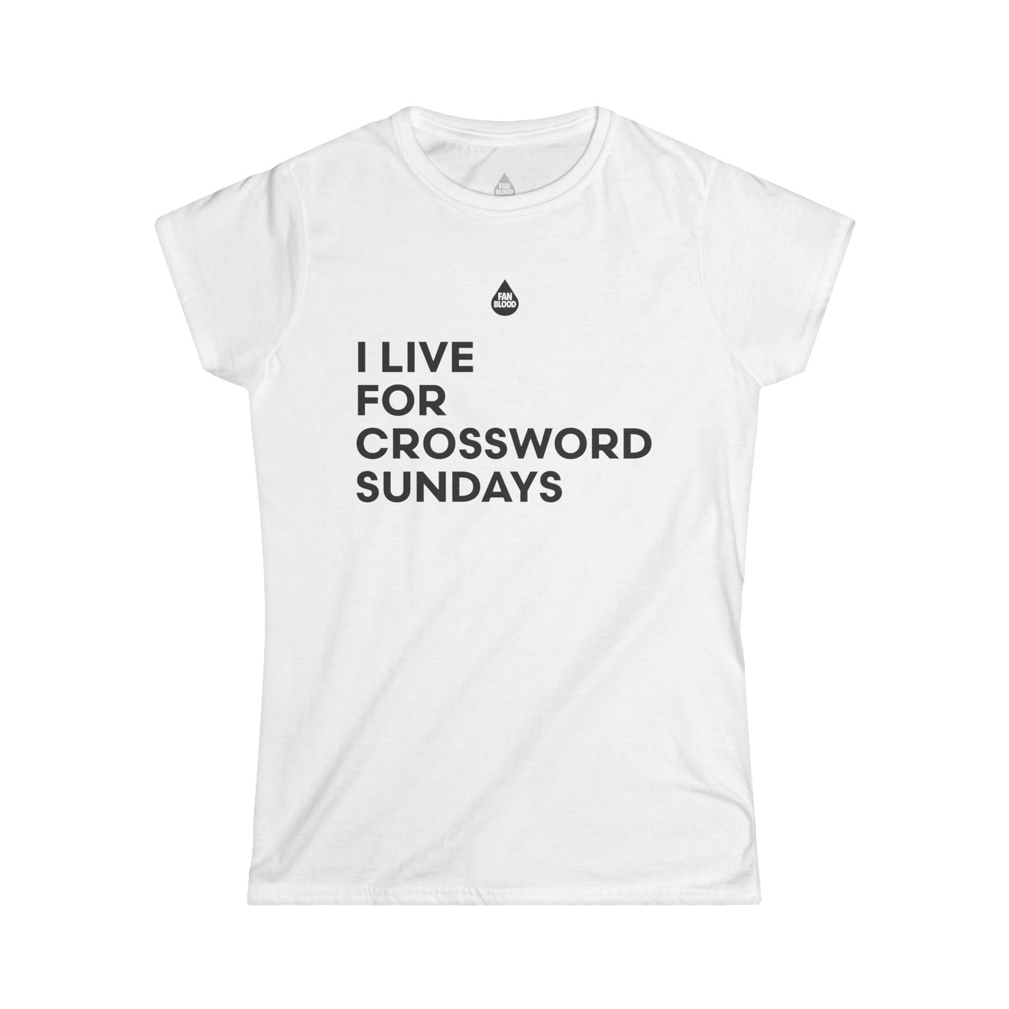 Live For Crossword Sundays Women's T