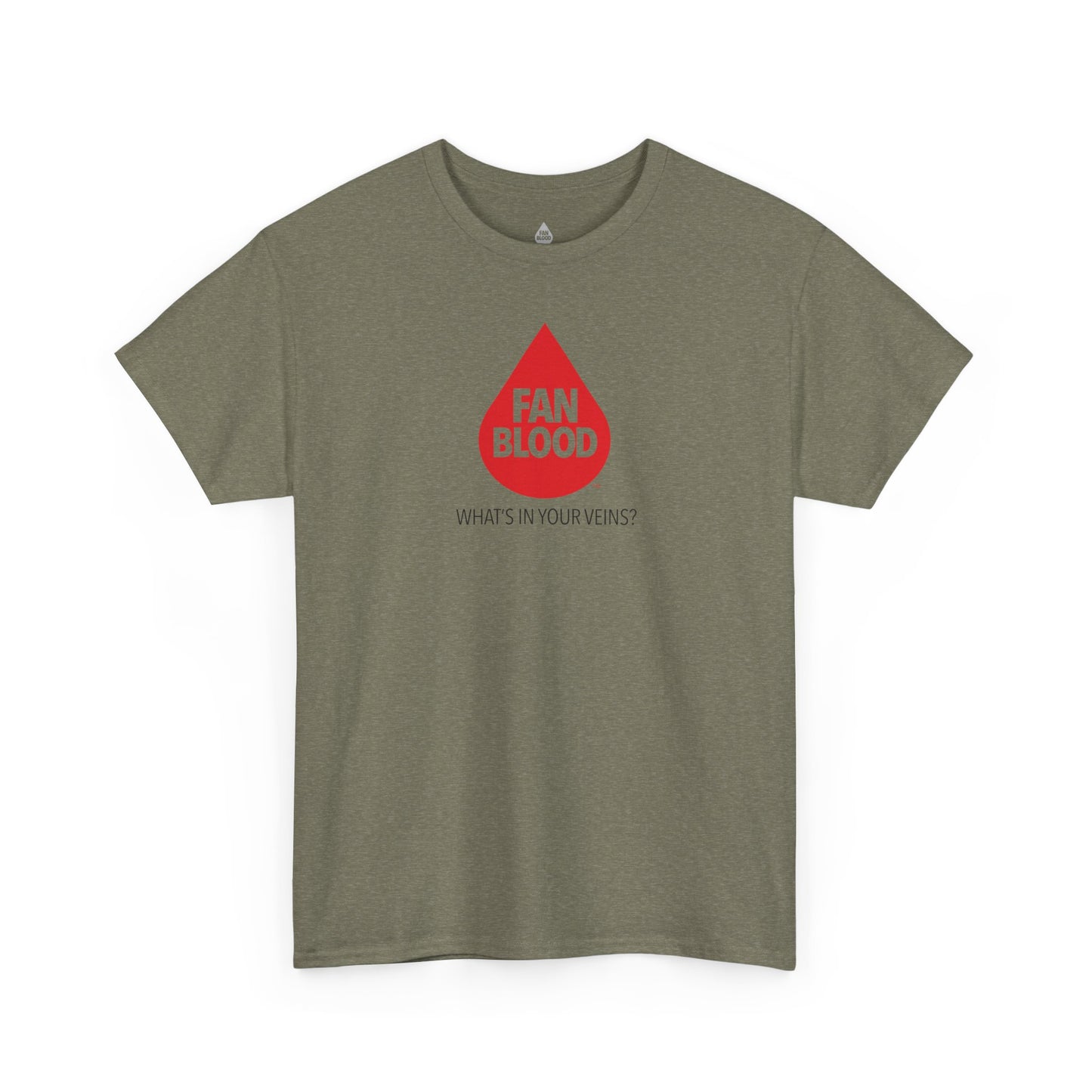 FB Red Droplet Veins T-shirt