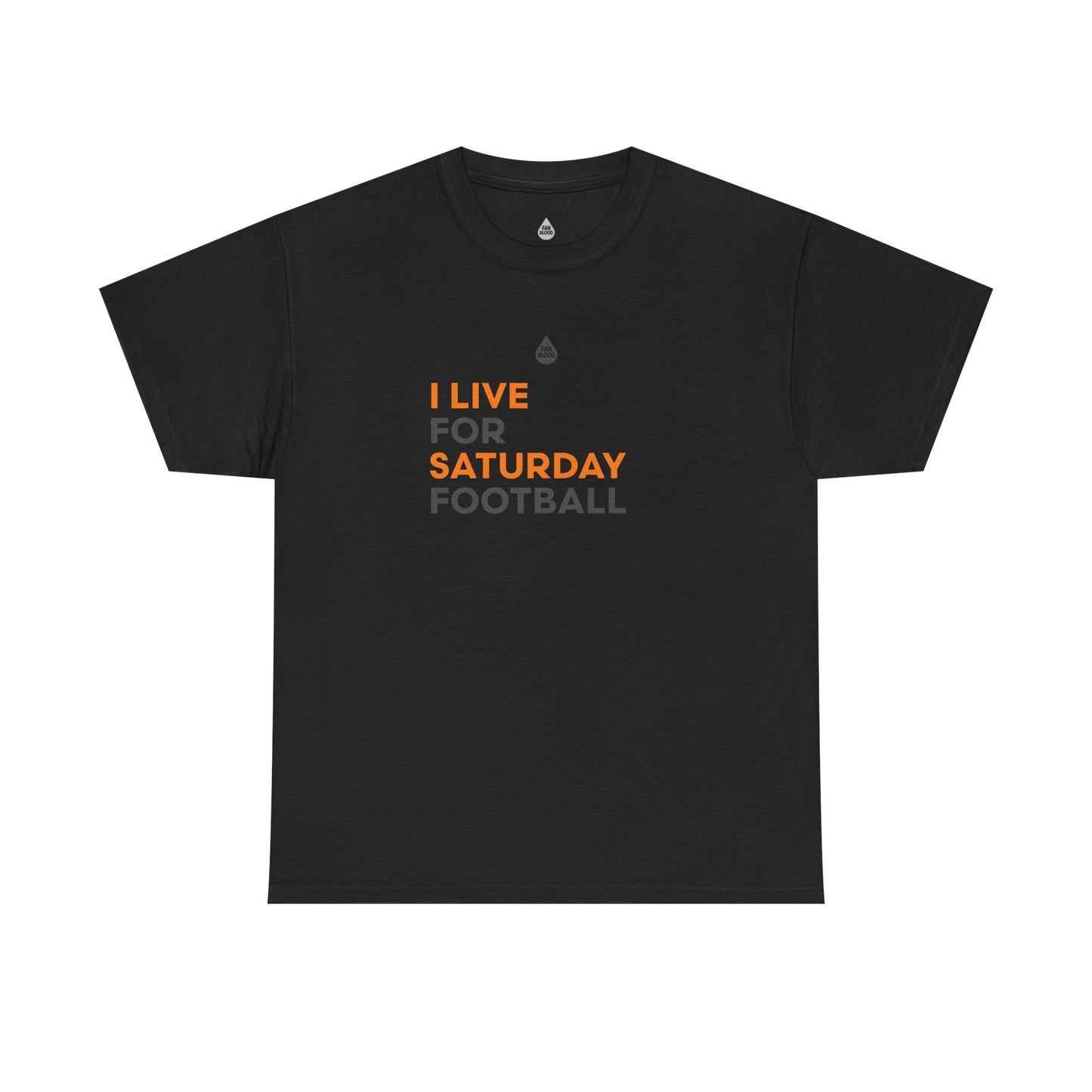Orange & Gray Saturday Football T-Shirt
