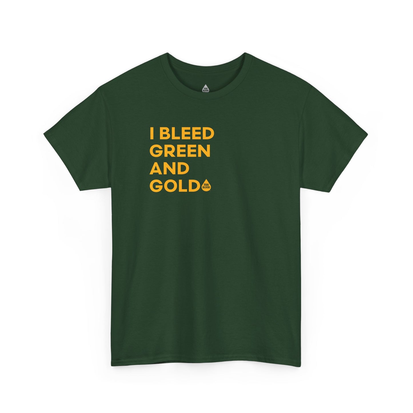 I Bleed Green & Gold T-Shirt