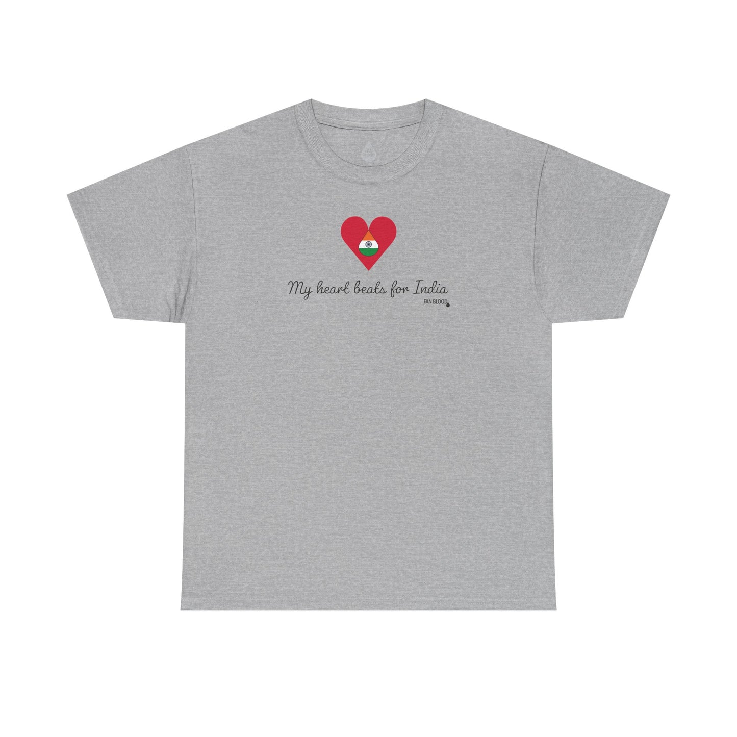 India Heart Beats T-Shirt