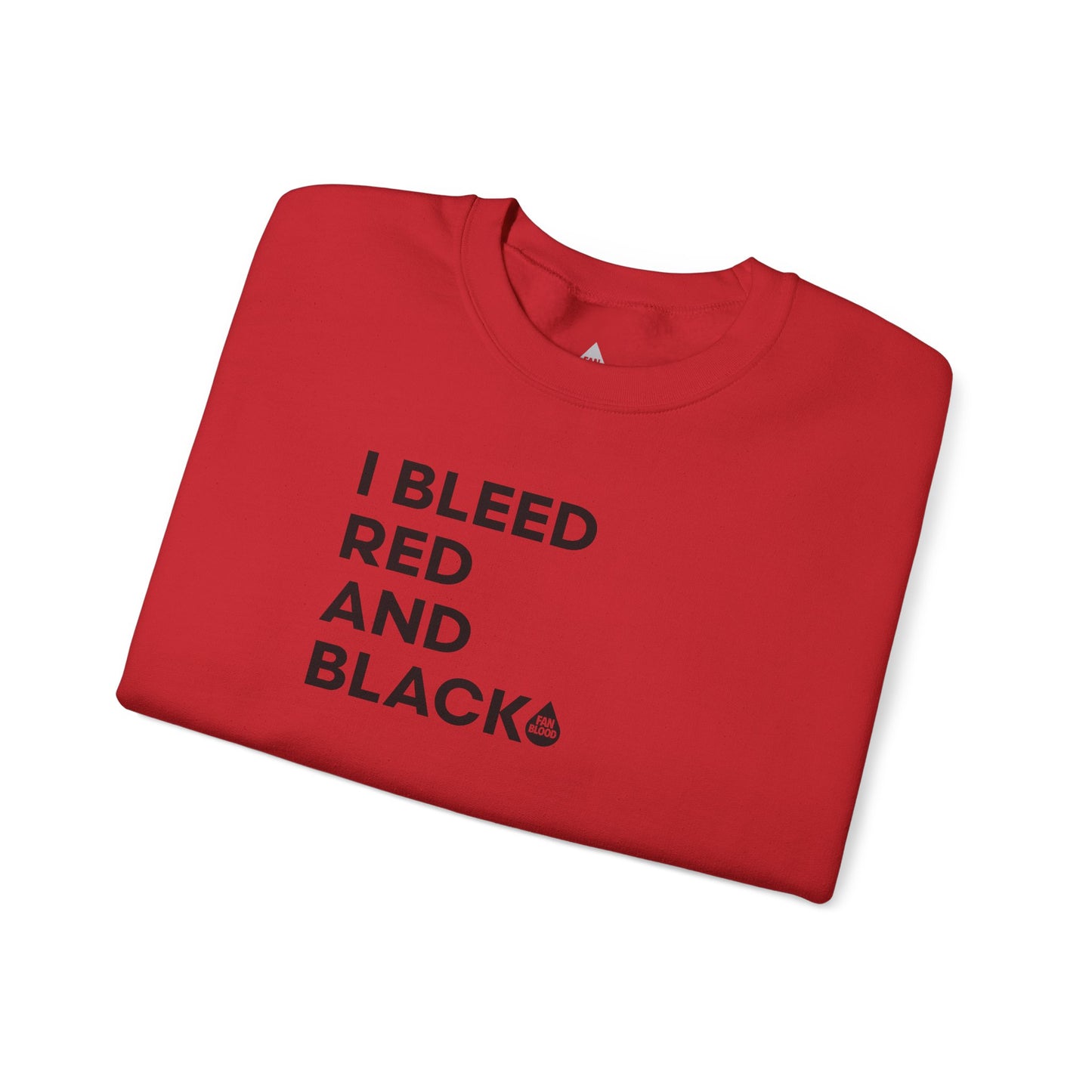 I Bleed Red & Black Sweatshirt