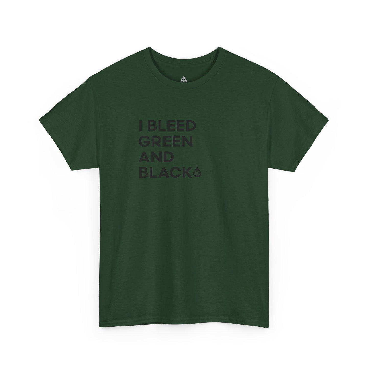 I Bleed Green & Black T-Shirt