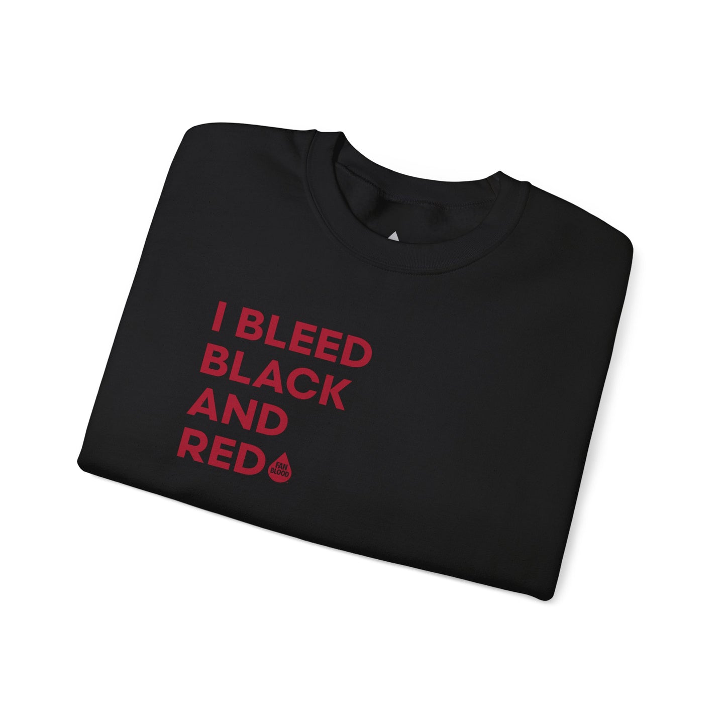 I Bleed Black & Red Sweatshirt