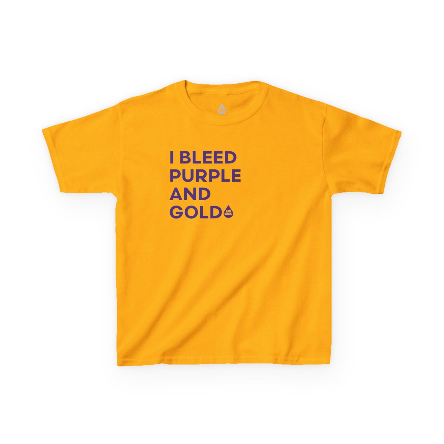 I Bleed Purple & Gold Kid's T