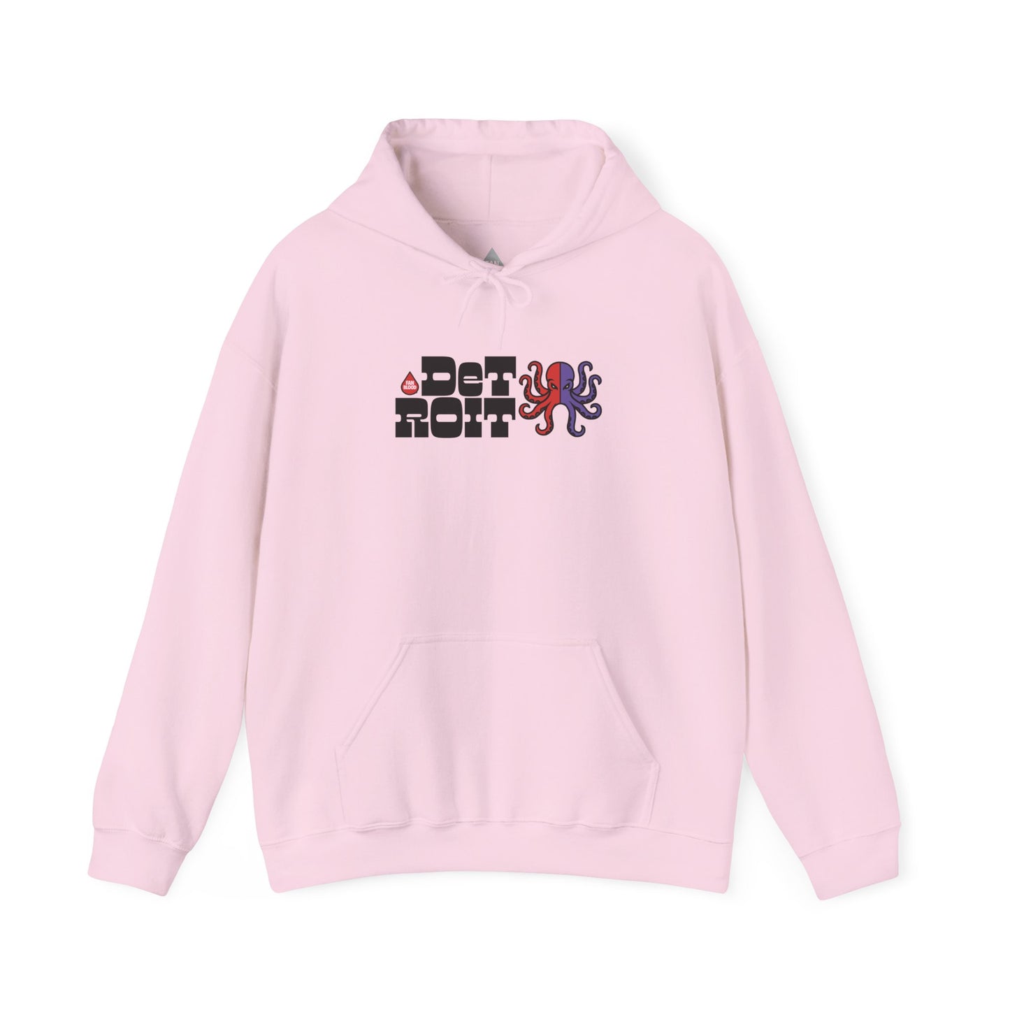 Retro Detroit Hockey Hoodie