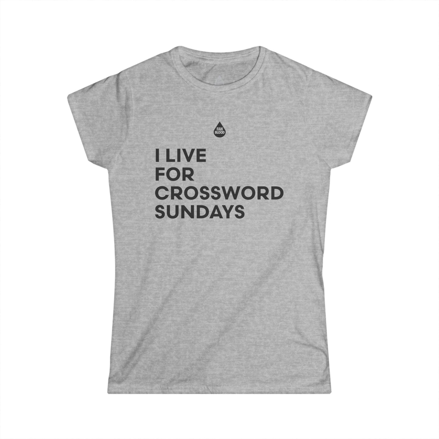 Live For Crossword Sundays Women's T