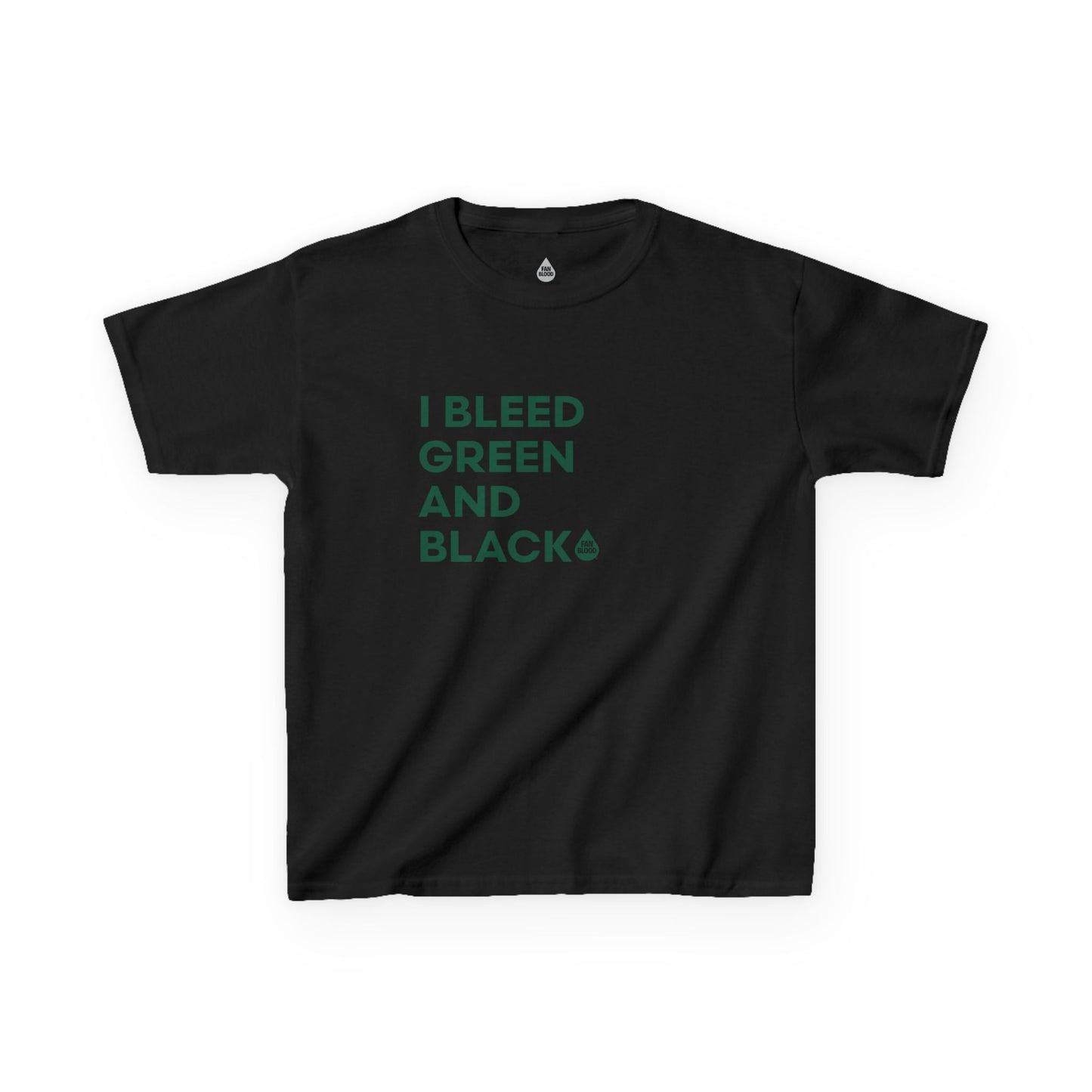 I Bleed Green & Black Kid's T