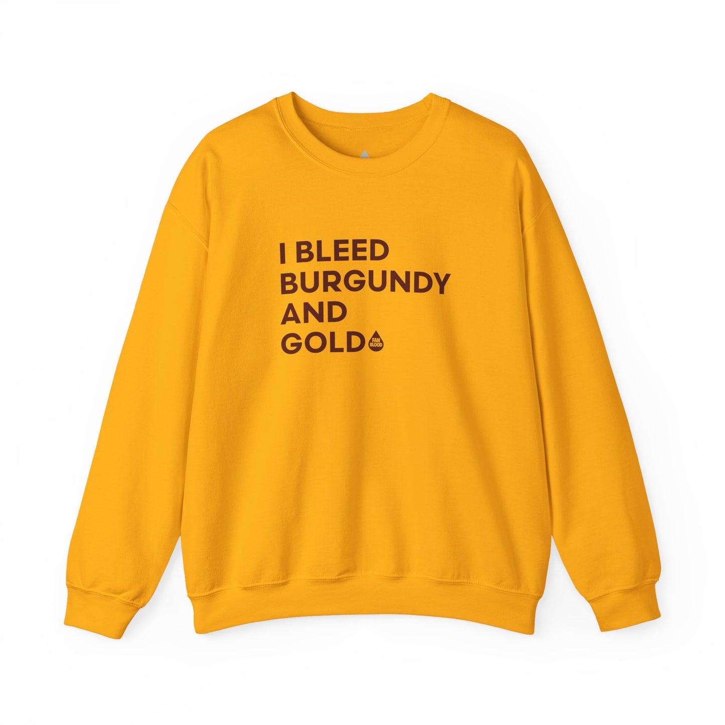 I Bleed Burgandy & Gold Sweatshirt