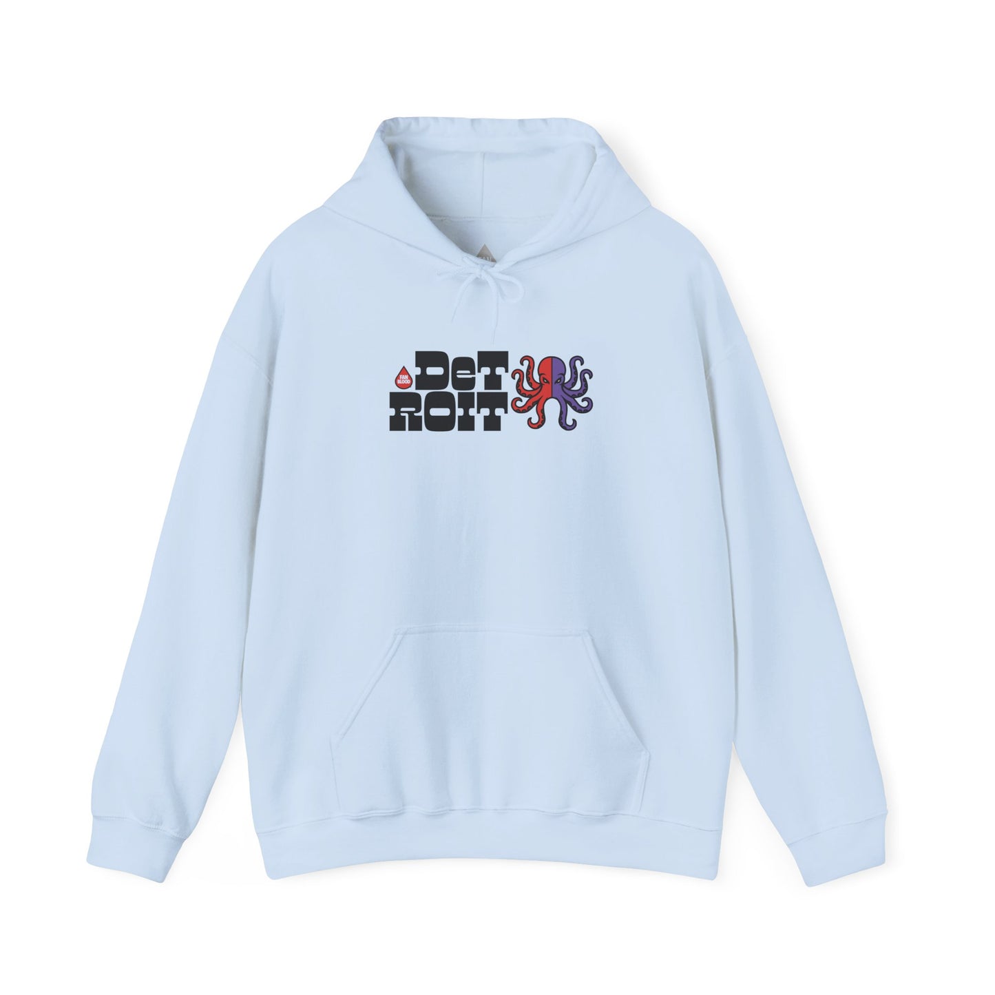 Retro Detroit Hockey Hoodie