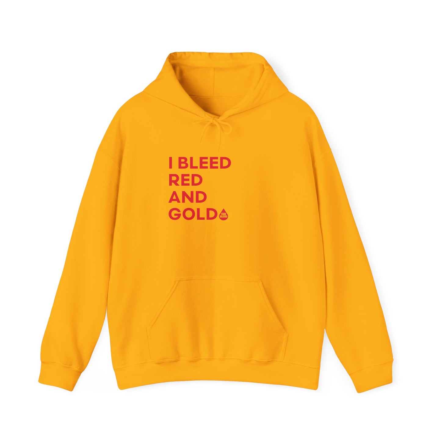 I Bleed Red & Gold Midwest Hoodie