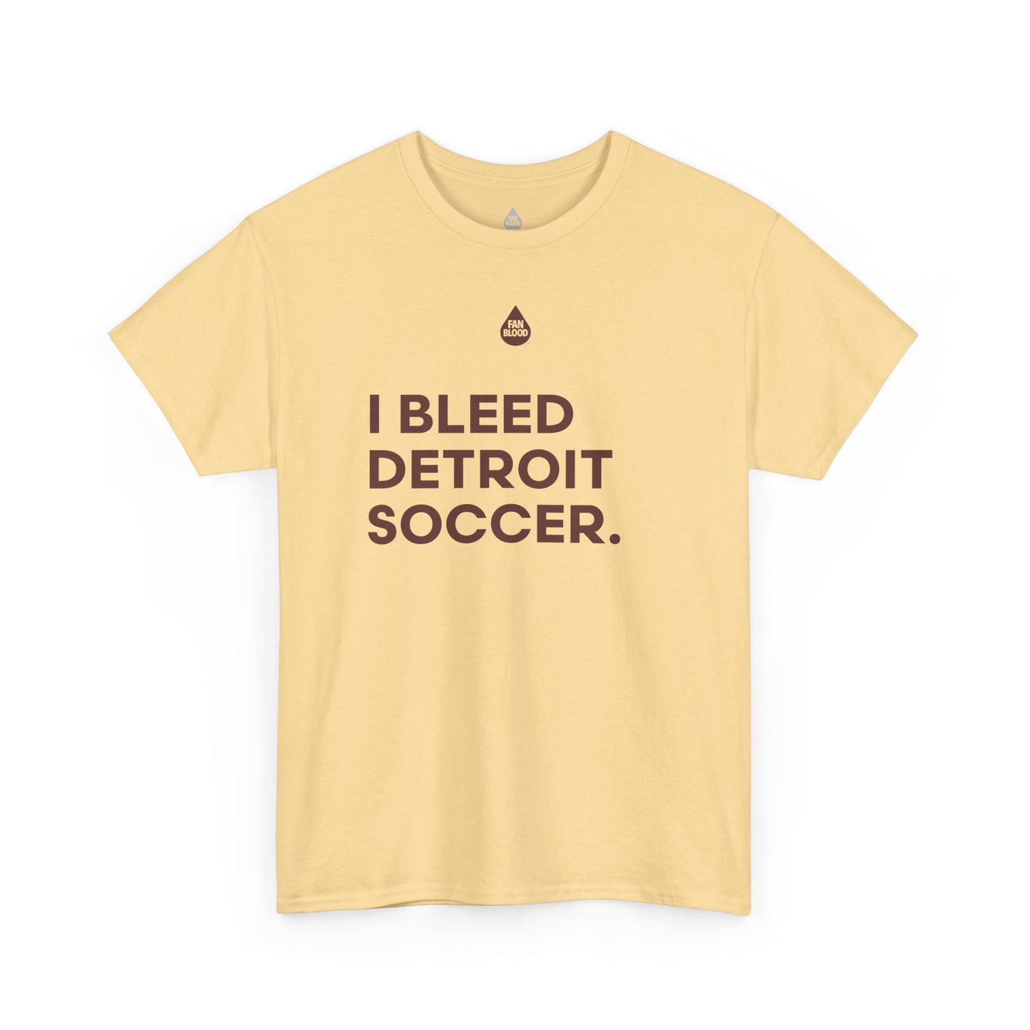 I Bleed Detroit Soccer T-Shirt