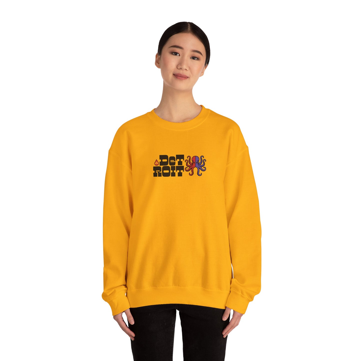 Retro Detroit Hockey Sweatshirt