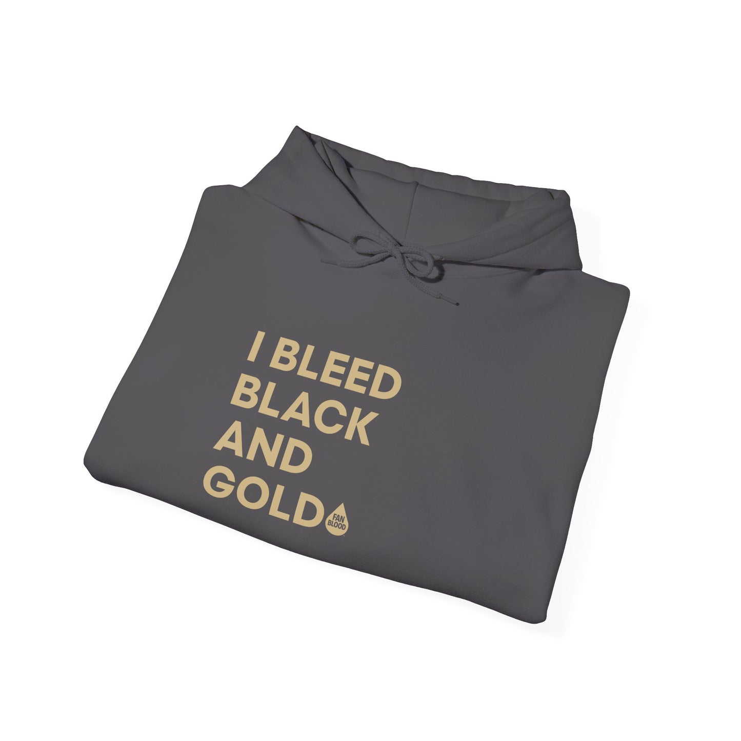 I Bleed Black & Gold Hoodie