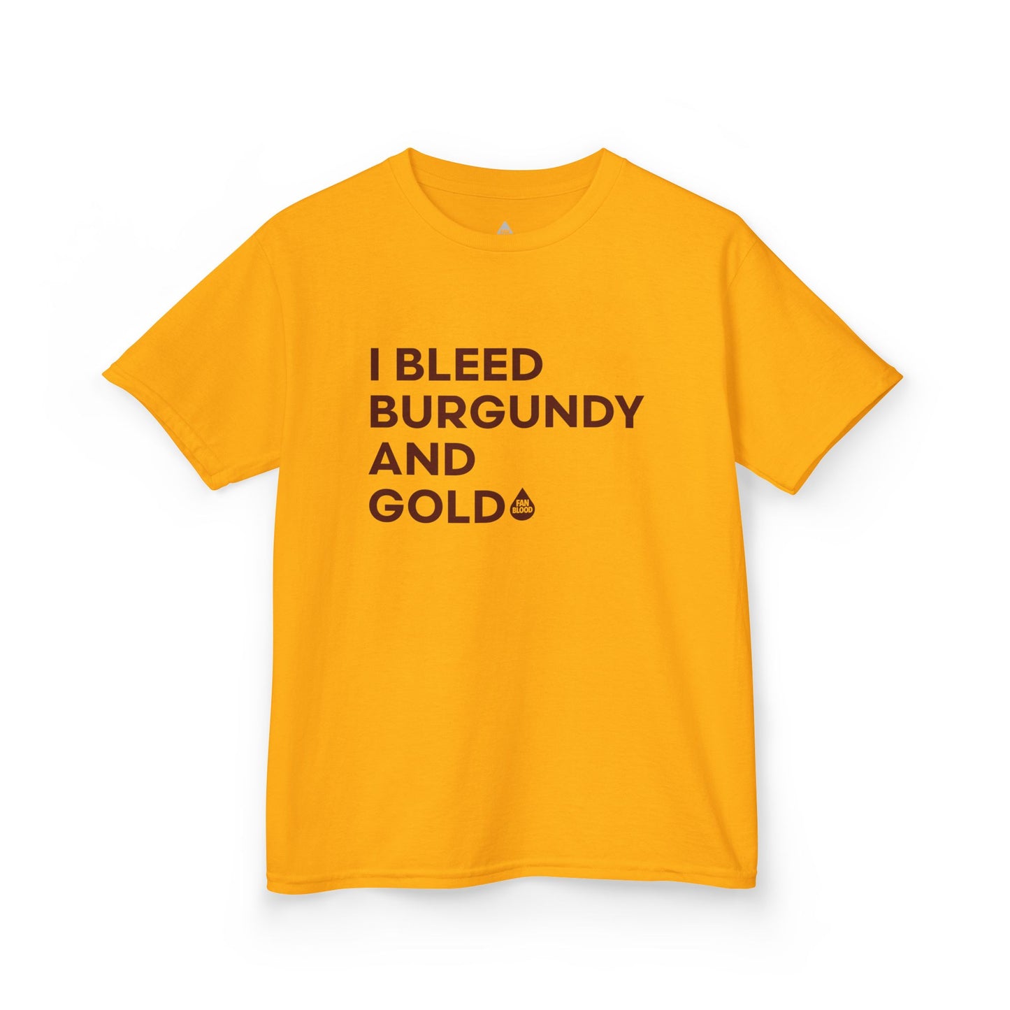I Bleed Burgandy & Gold Kid's T